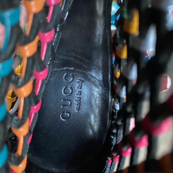 Gucci Multicolored Heels (AUTHENTIC) - Picture 5 of 5